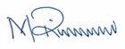 Signature of Martin Rimmer