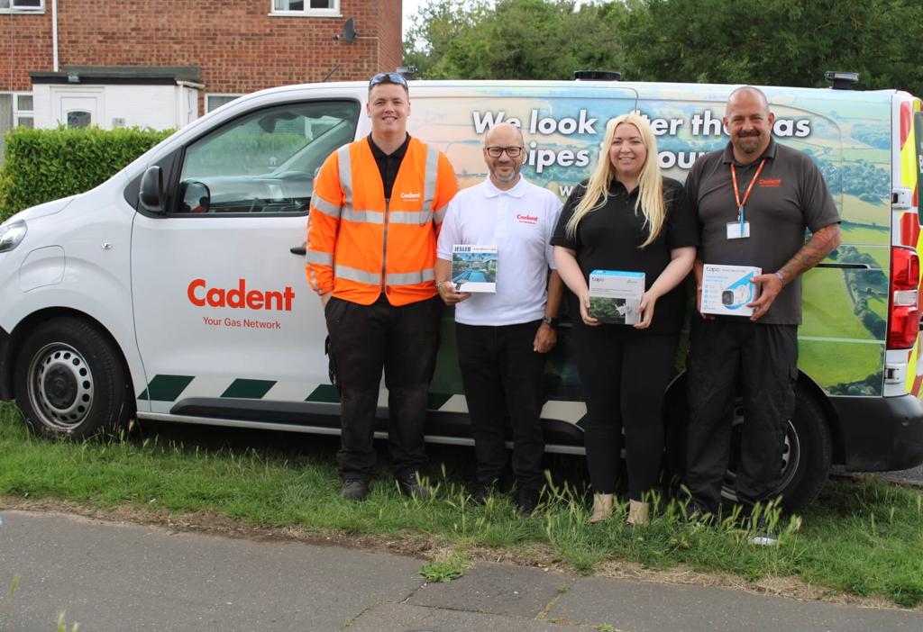 Cadent engineers help residents 