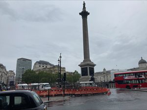 Trafalgar Square gas